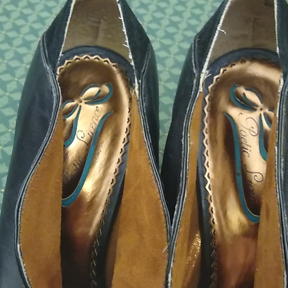 Poetic License Embellished Peep toe Booties - Picture 5 of 7